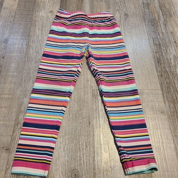 𝅺Carters 3T girls multicolored striped leggings - Picture 1 of 6